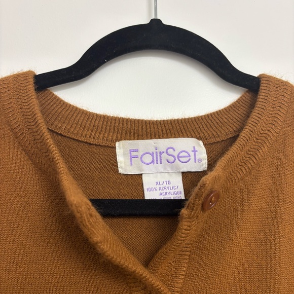 Vintage Fairset Button Front Cardigan - Picture 2 of 2